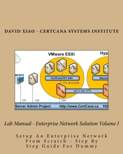Lab Manual - Enterprise Network Solution Volume I Setup An Enterprise Network F [Paperback]