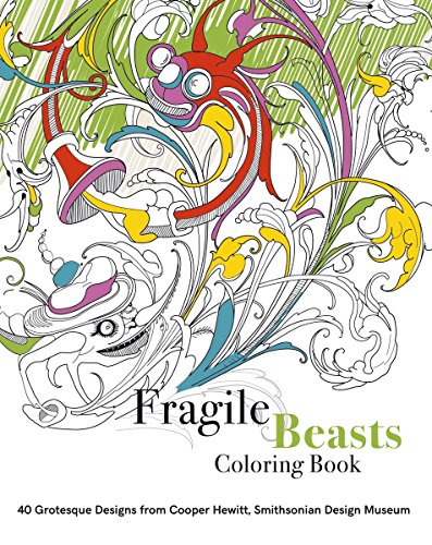 Fragile Beasts Coloring Book [Paperback]
