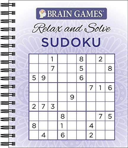 Brain Games. Relax And Solve Sudoku [Spiral-bound]