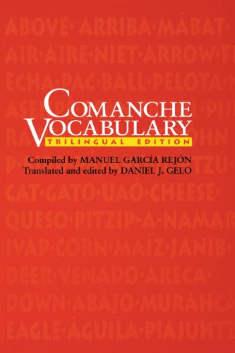 Comanche Vocabulary Trilingual Edition [Paperback]
