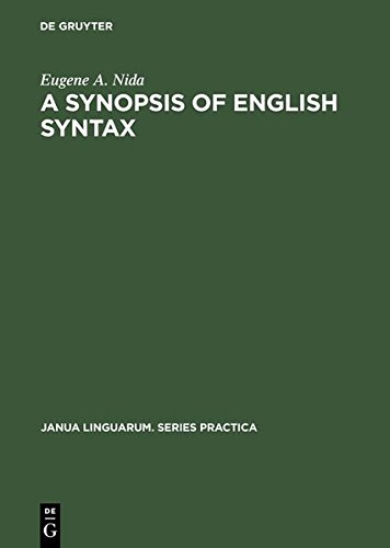 Synopsis of English Syntax [Hardcover]