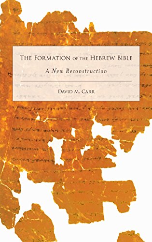 The Formation of the Hebrew Bible A New Reconstruction [Hardcover]
