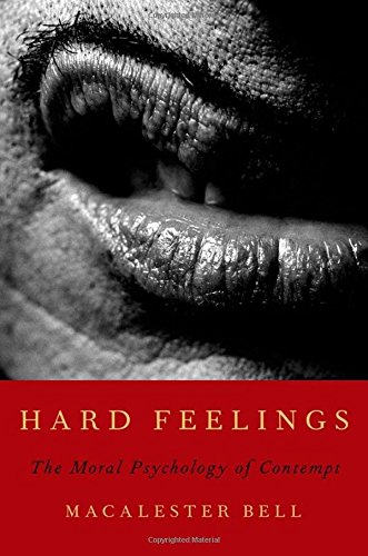 Hard Feelings The Moral Psychology of Contempt [Hardcover]