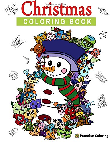 Christmas Coloring Book For Adults 35 Stress Relief Designs For Adults (christm [Paperback]