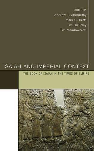 Isaiah And Imperial Context [Hardcover]