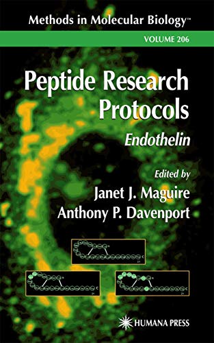 Peptide Research Protocols Endothelin [Hardcover]