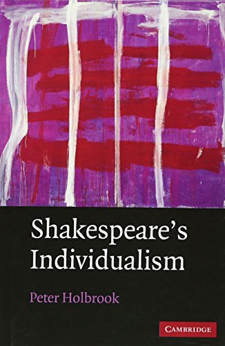 Shakespeare's Individualism [Hardcover]