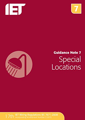 Guidance Note 7 Special Locations [Paperback]