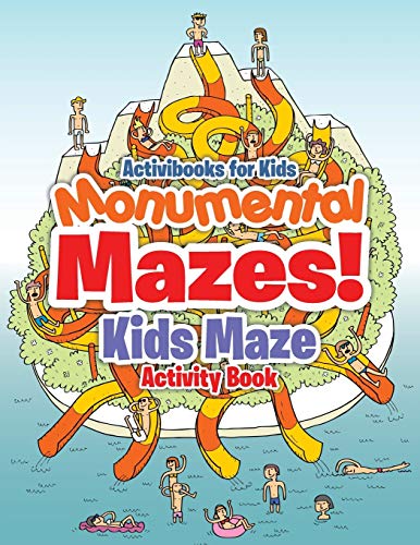 Monumental Mazes Kids Maze Activity Book [Paperback]
