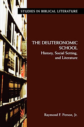 The Deuteronomic School History, Social Setting, And Literature (studies In Bib [Paperback]