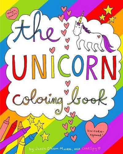 The Unicorn Coloring Book [Paperback]