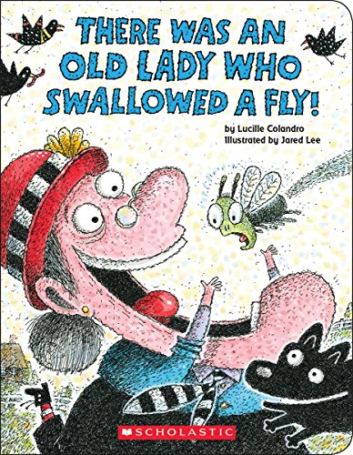 There Was an Old Lady Who Swallowed a Fly [Board book]