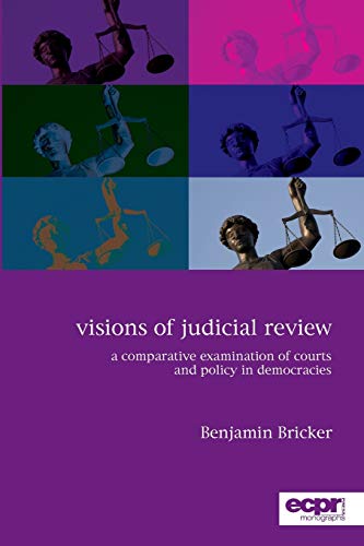 Visions of Judicial Review A Comparative Examination of Courts and Policy in De [Paperback]