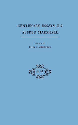 Centenary Essays on Alfred Marshall [Hardcover]