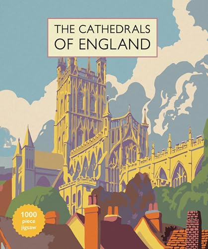 Cathedrals of England Jigsaw 1000 piece jigsaw puzzle [Novelty book]