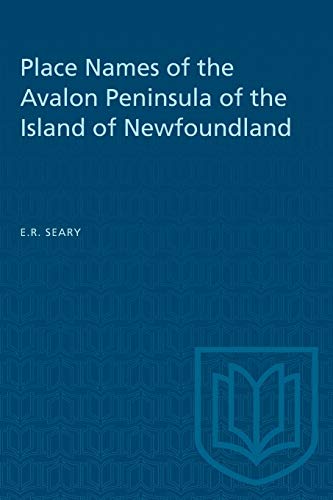Place Names of the Avalon Peninsula of the Island of Newfoundland [Paperback]