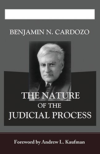 The Nature Of The Judicial Process [Paperback]