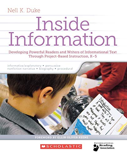 Inside Information Developing Powerful Readers and Writers of Informational Tex [Paperback]