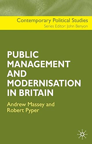 The Public Management and Modernisation in Britain [Hardcover]