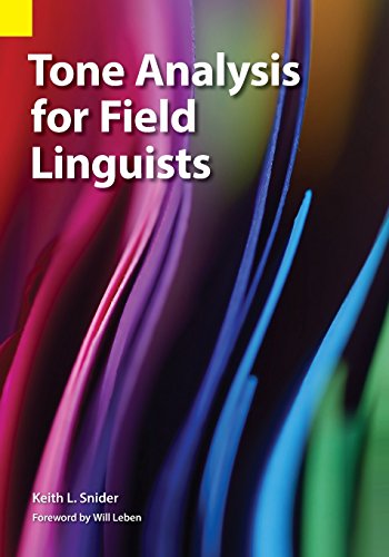 Tone Analysis For Field Linguists [Paperback]