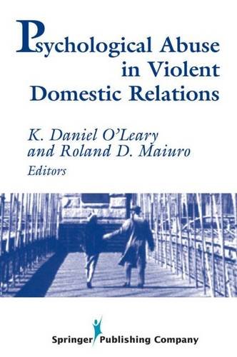 Psychological Abuse in Violent Domestic Relations [Paperback]