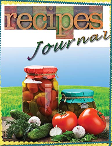 Recipe Journal for Cooks and Chefs [Paperback]