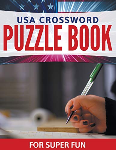 Usa Crossword Puzzle Book For Super Fun [Paperback]