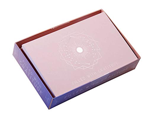 Filled with Gratitude 10 Note Cards for Expressing Thankfulness [Hardcover]
