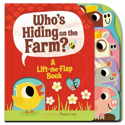 Who's Hiding on the Farm [Board book]
