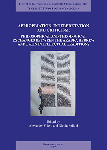 Appropriation, Interpretation and Criticism Philosophical and Theological Excha [Paperback]