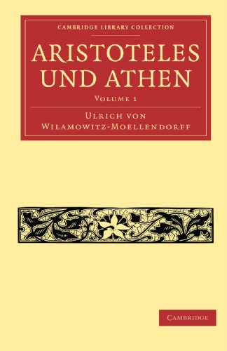 Aristoteles und Athen [Paperback]