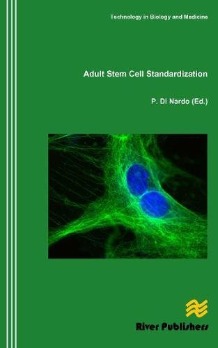 Adult Stem Cell Standardization [Hardcover]