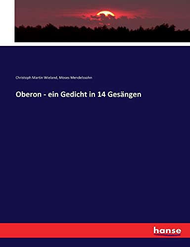 Oberon - Ein Gedicht In 14 Gesangen