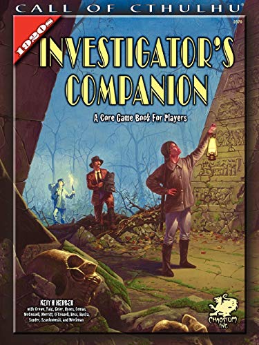 The Investigator's Companion A Core Game Book For Players (call Of Cthulhu Role [Paperback]