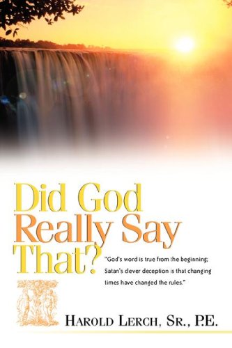 Did God Really Say That [Hardcover]