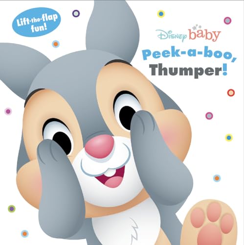 Disney Baby Peek a boo, Thumper Lift-the-Flap Fun [Board book]