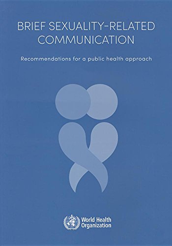 Brief Sexuality-Related Communication Recommendation for a Public Health Approa [Paperback]