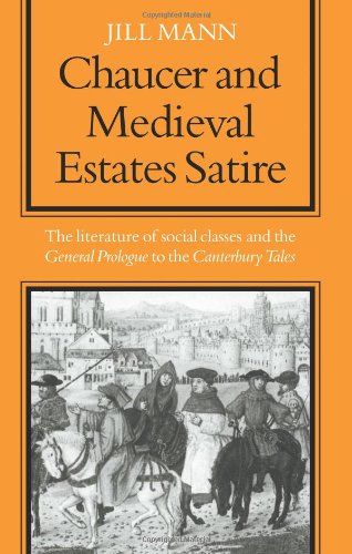 Chaucer and Medieval Estates Satire [Paperback]