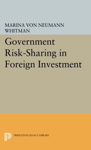 Government Risk-Sharing in Foreign Investment [Paperback]