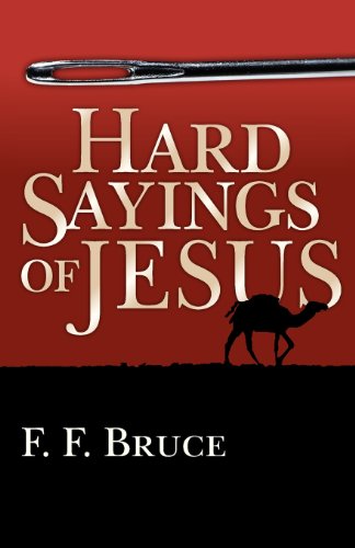 Hard Sayings Of Jesus (jesus Library) [Paperback]