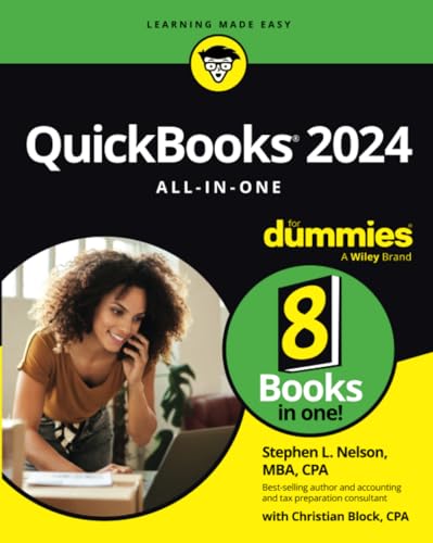 QuickBooks 2024 All-in-One For Dummies [Paperback]