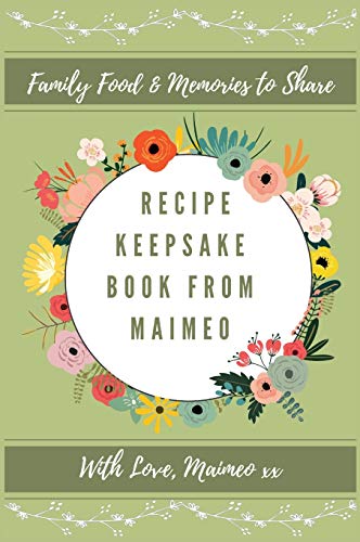 Recipe Keepsake Book From Maimeo [Hardcover]