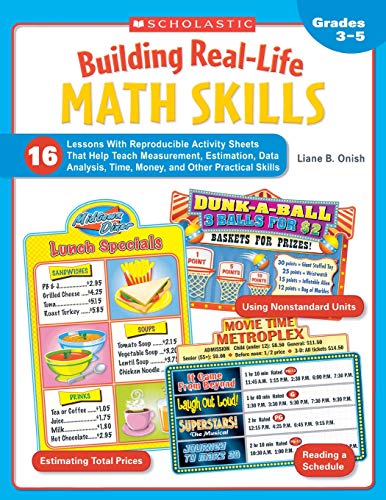 Building Real-Life Math Skills 16 Lessons With Reproducible Activity Sheets Tha [Paperback]