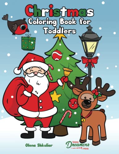 Christmas Coloring Book For Toddlers