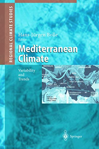 Mediterranean Climate Variability and Trends [Paperback]