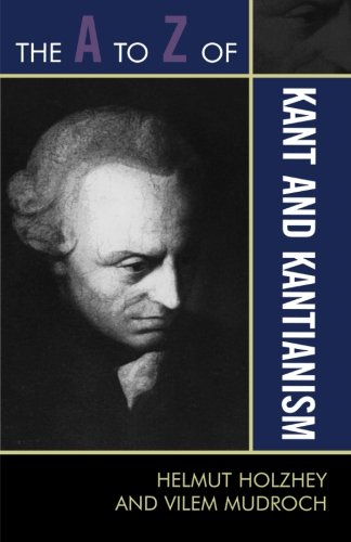 The A to Z of Kant and Kantianism [Paperback]