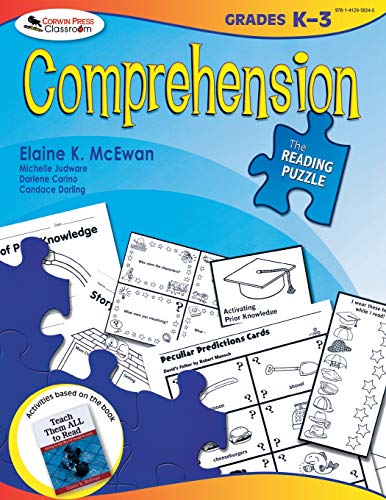 The Reading Puzzle Comprehension, Grades K-3 [Paperback]