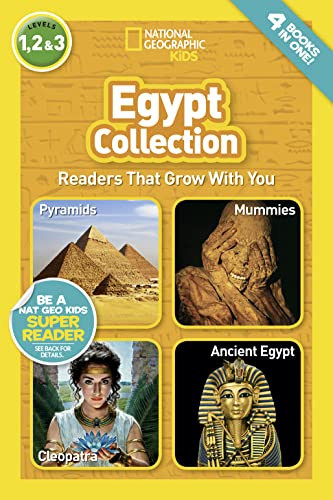 Egypt Collection (National Geographic Kids Readers, Levels 1, 2, &amp 3) Reade [Paperback]