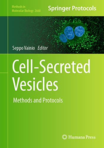 Cell-Secreted Vesicles Methods and Protocols [Hardcover]