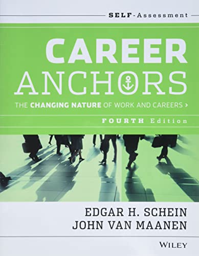 Career Anchors The Changing Nature of Careers Self Assessment [Paperback]